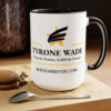 Campaign Two-Tone Coffee Mugs, 15oz